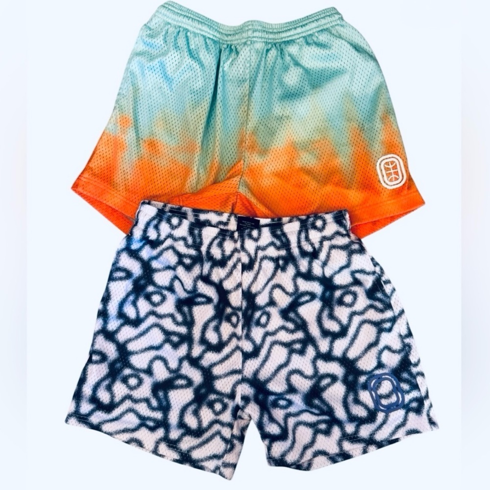 Overtime Men’s Mesh Basketball Shorts – Size Small (2 Pairs)